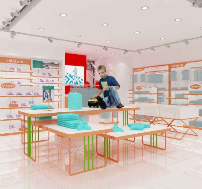 retail store clothing display