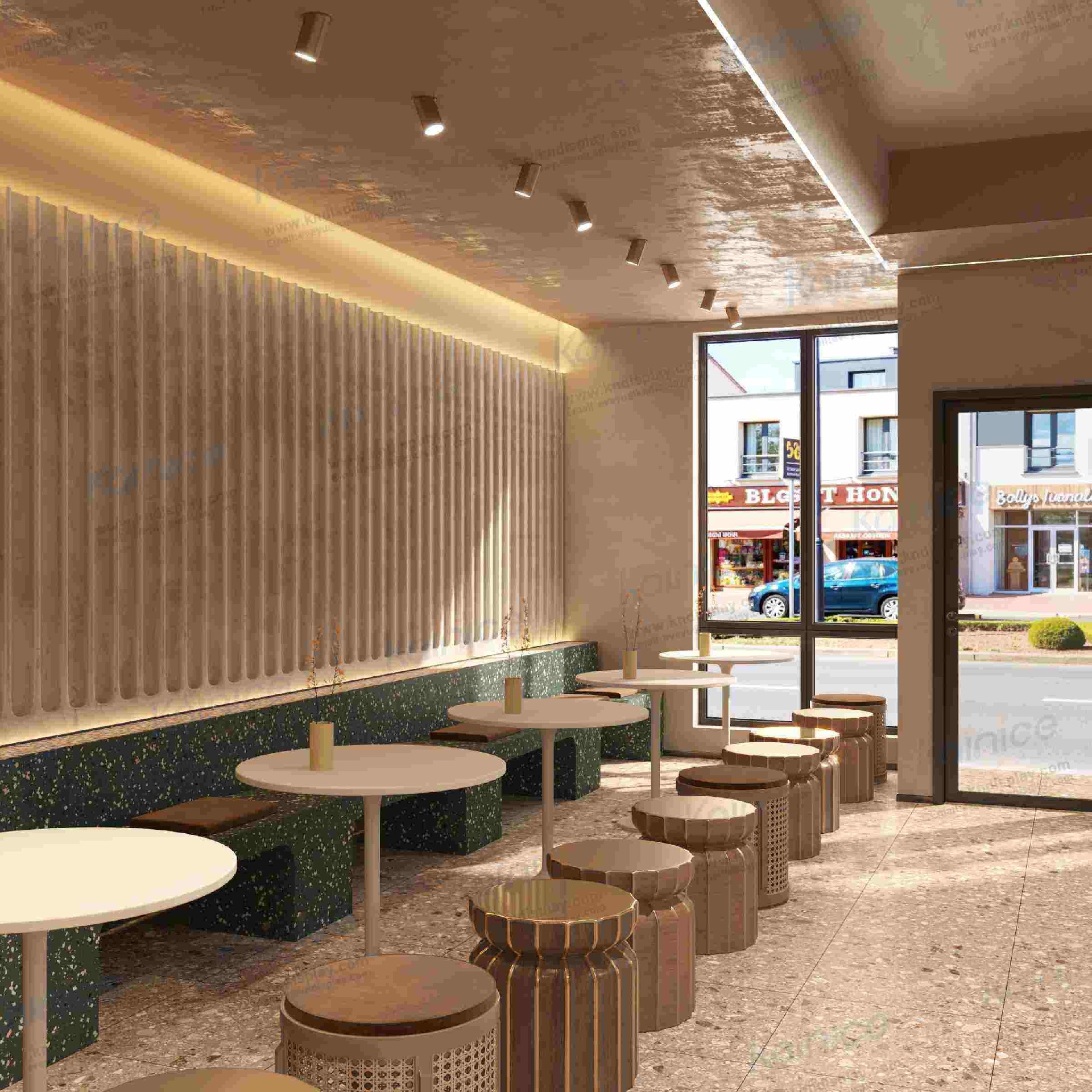 display case coffee table