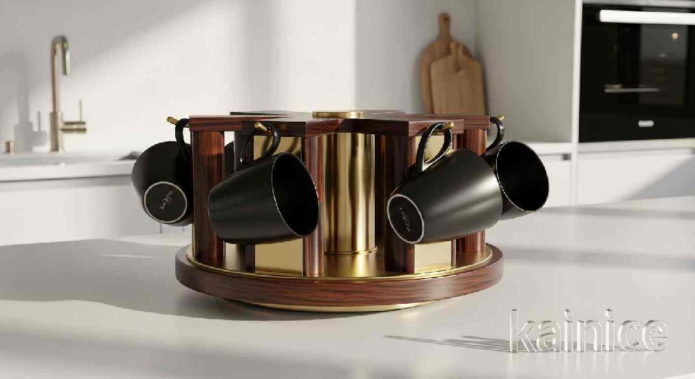 Compact Coffee Bag Display Rack Solutions