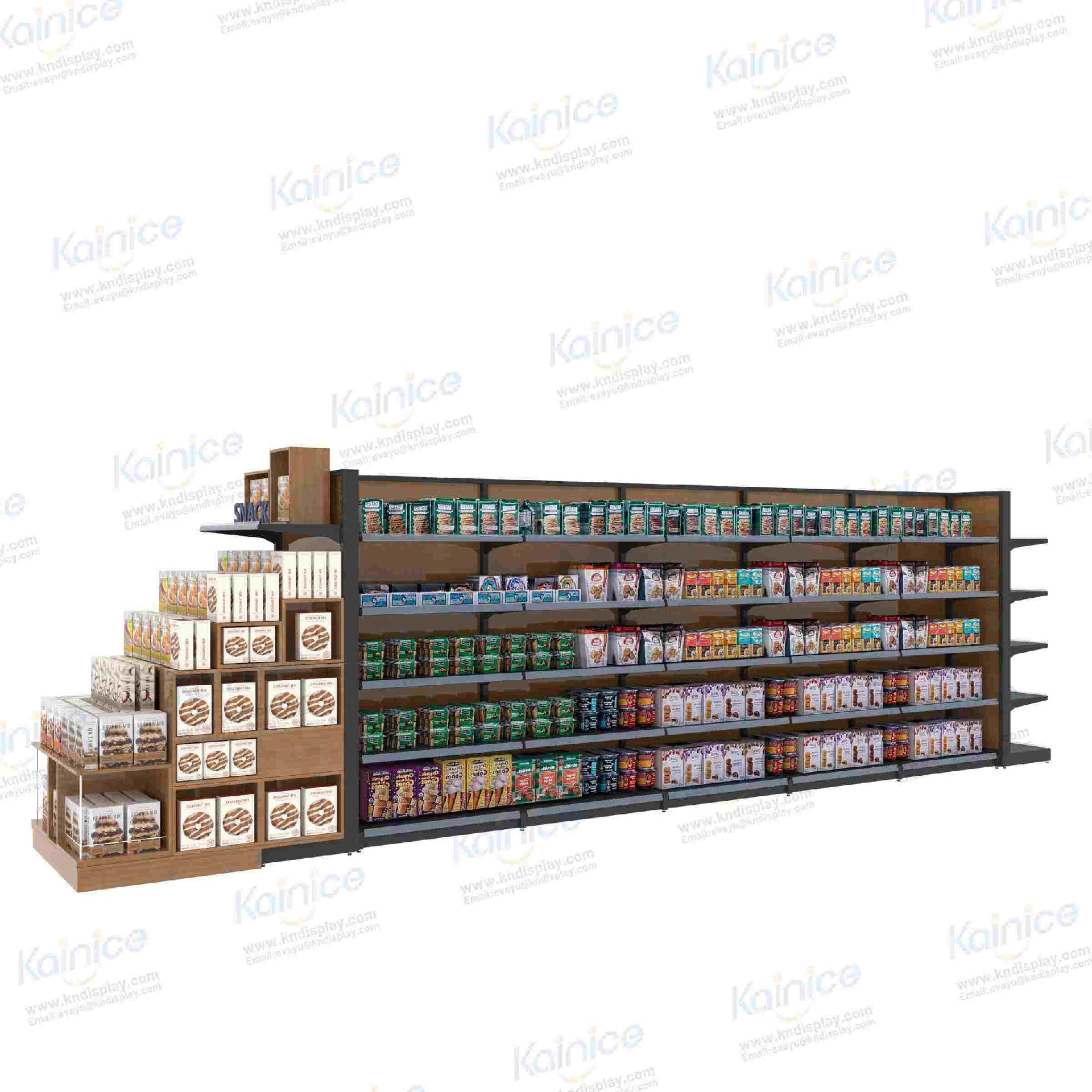 fixtures in a retail store