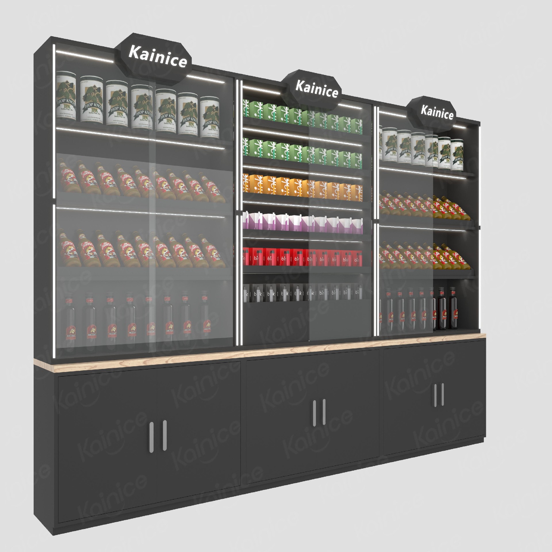 Gondola Shelving Display Rack
