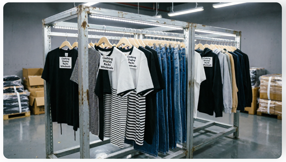Boutique Essentials: Stylish Display Racks for Clothing to Elevate Your Brand
