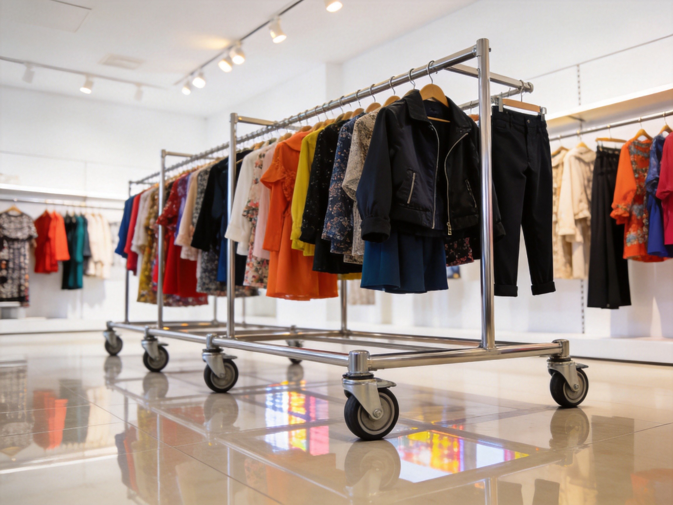 Rolling Garment Racks for Stores: A B2B Procurement Guide for Retailers