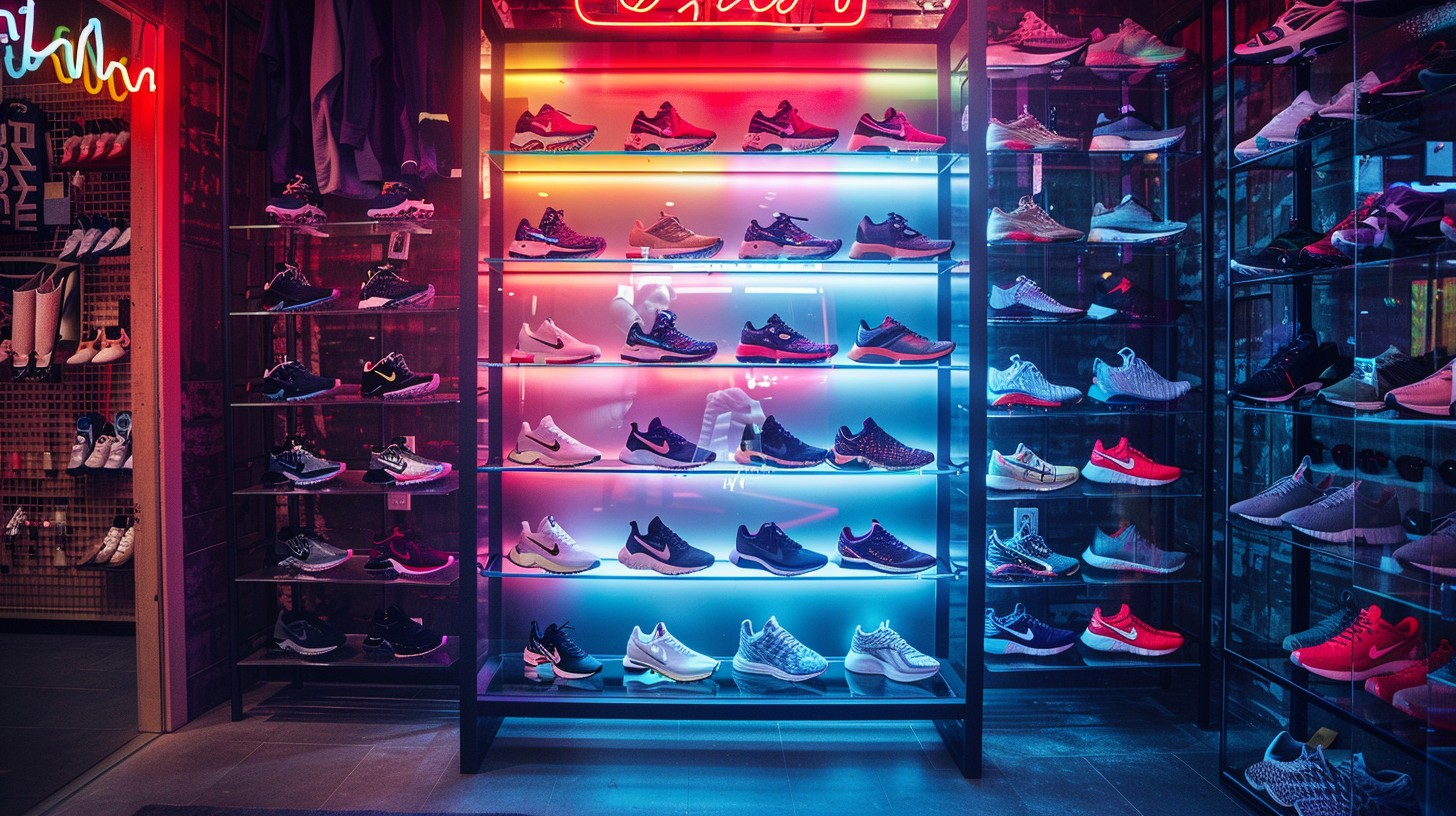 How Lighted Sneaker Display Racks Enhance Product Value in Footwear Stores