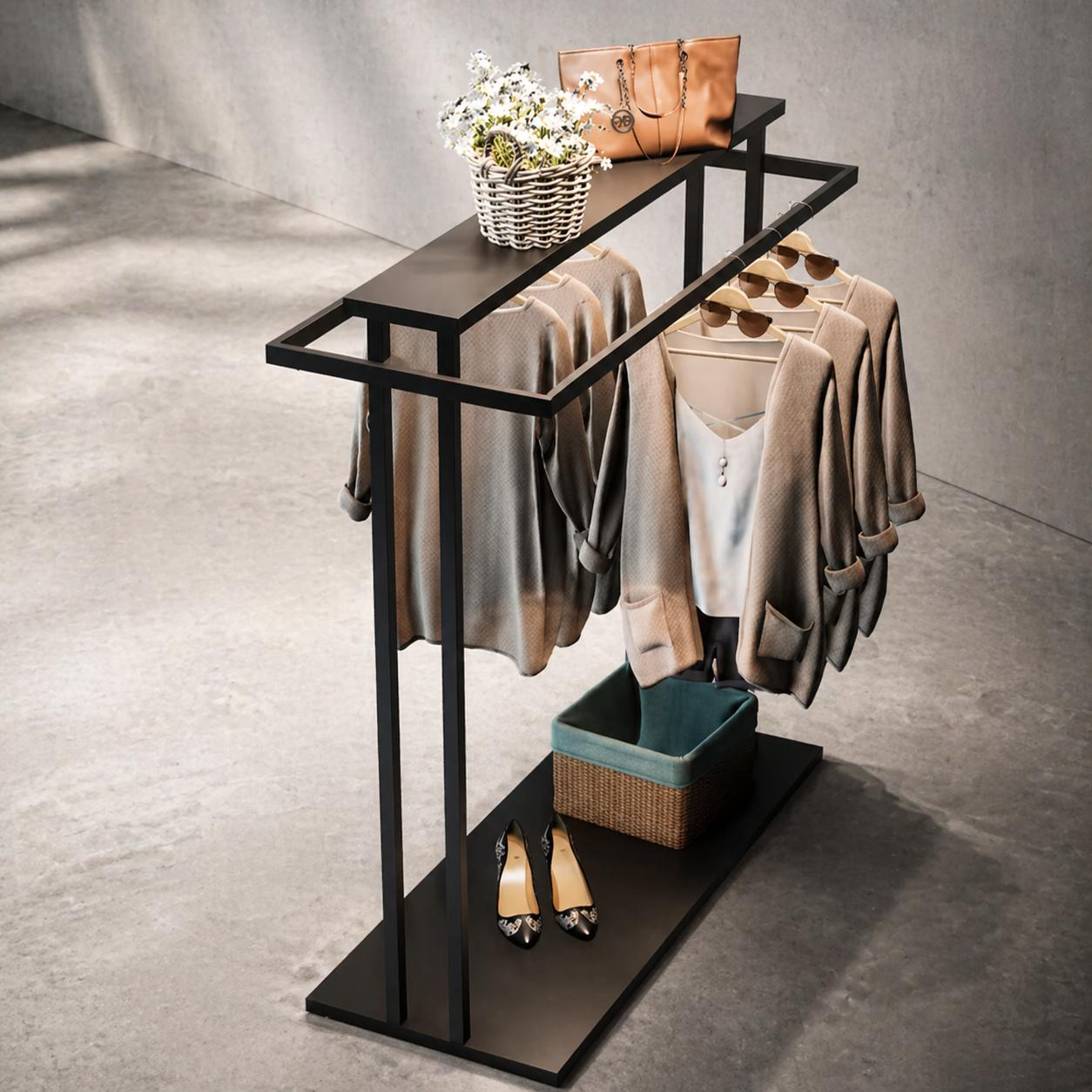 Heavy Duty Metal Garment Racks: Durability Meets Elegance in Boutiques