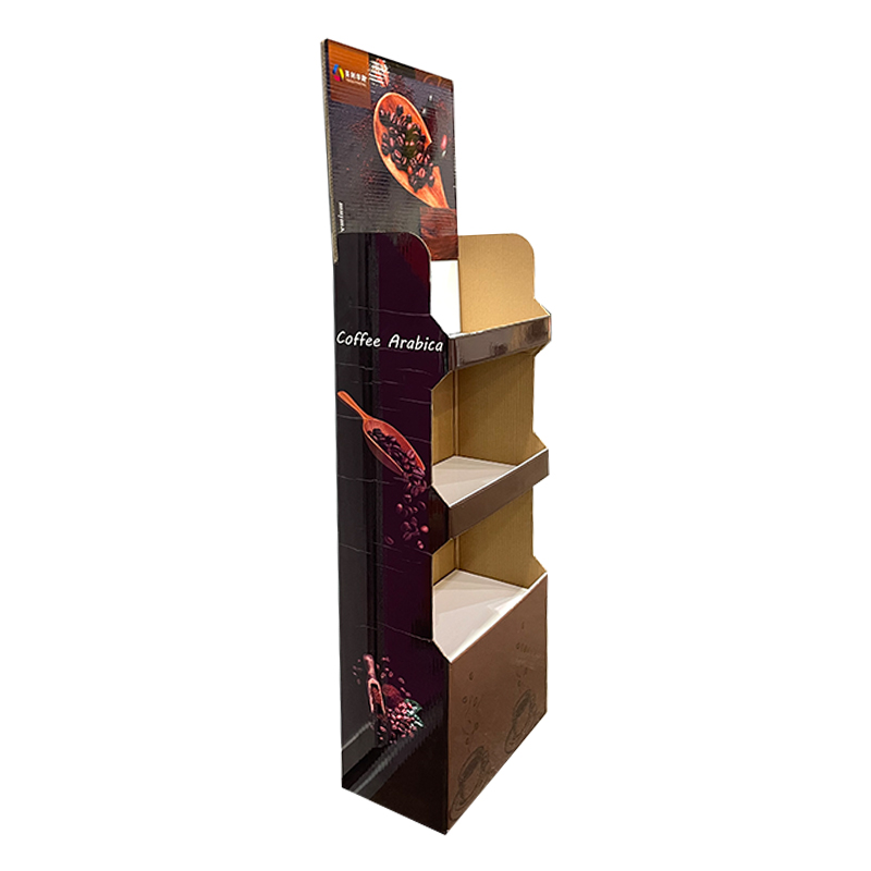 Interactive Coffee Bean Package Display Stands for Modern Specialty Stores