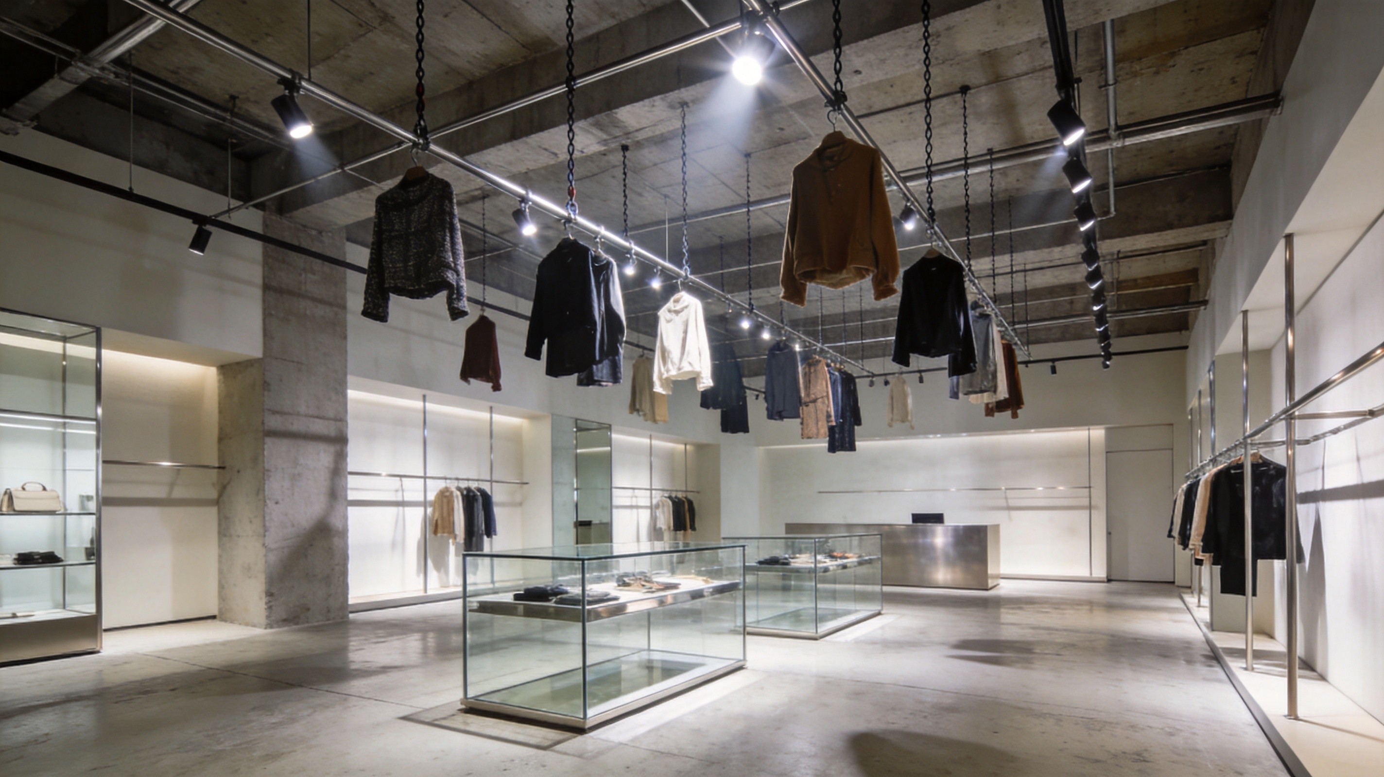 How to Choose a Ceiling Hanging Clothes Rack for Your Retail Store: A Practical Buying Guide